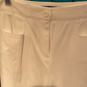Worth New York white pants with athletic striping  size 4 hardly worn